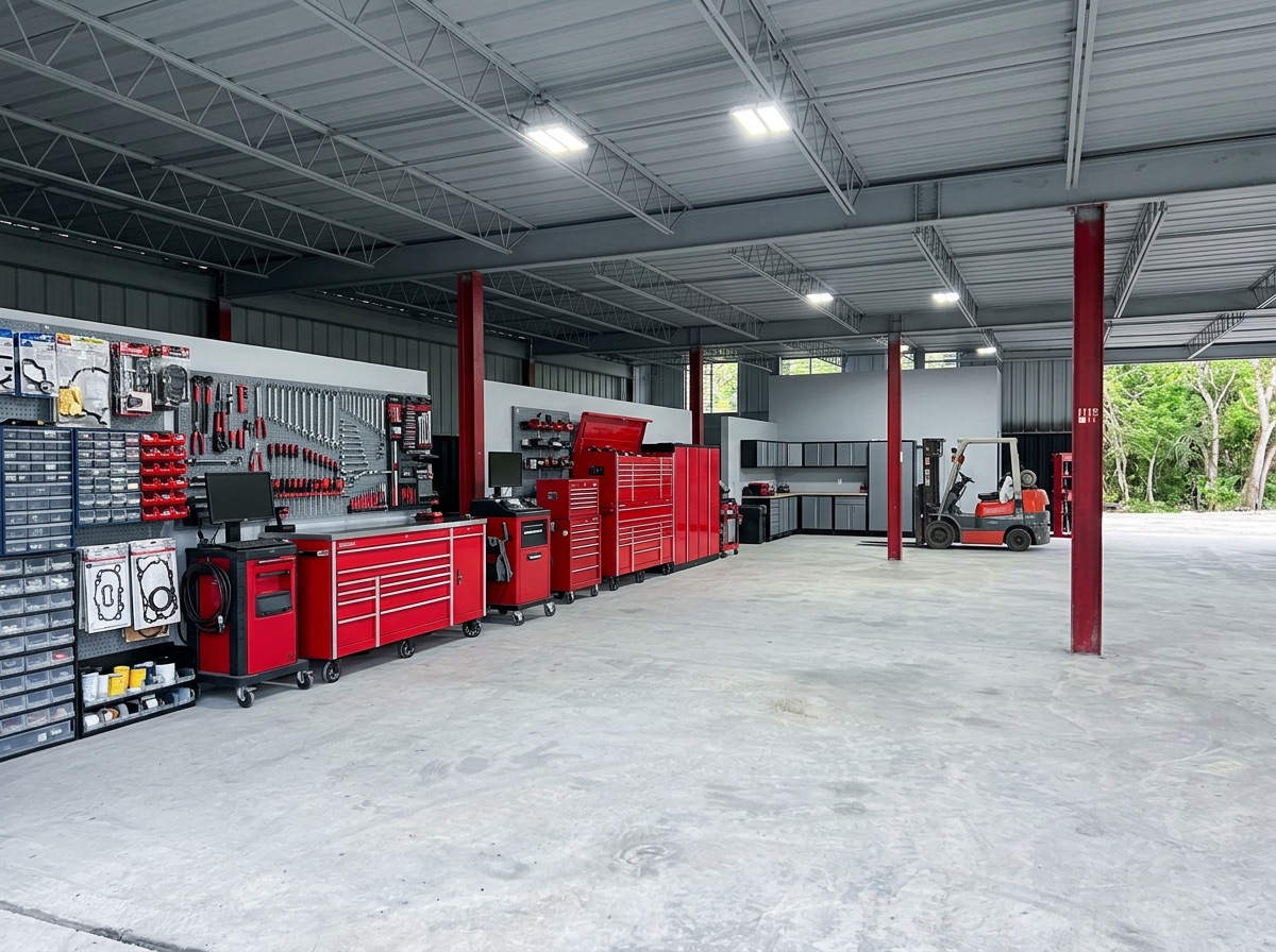 Área de herramientas profesionales