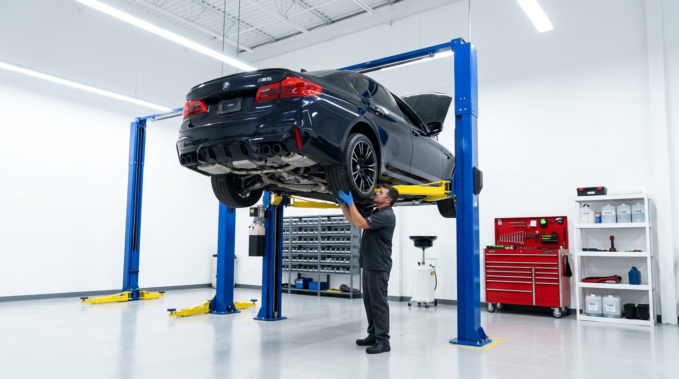 BMW en el taller de Import Service